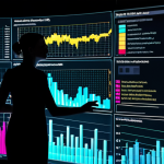 **Prompt:** A dynamic conceptual art piece illustrating the transformative power of data visualization. Abstract, flowing streams of numbers and code morph into vibrant, insightful charts and interactive dashboards, glowing with understanding. A silhouette of a person reaches out towards the illuminated data, their posture conveying a moment of revelation and clarity. The background hints at a complex digital landscape, while the foreground is clean and focused on the visually rich, artistic data forms. High resolution, elegant, dramatic lighting, symbolizing the journey from raw data to compelling narrative.