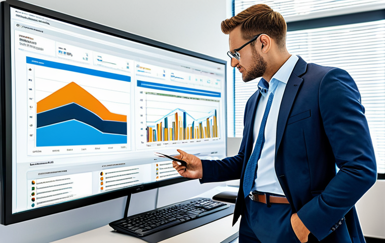 Predictive Marketing Visualization**

"A professional marketing analyst in a brightly lit, modern office, reviewing data dashboards showcasing customer behavior predictions and churn rates, appropriate attire, fully clothed, safe for work, professional setting, perfect anatomy, correct proportions, natural pose, digital art, high quality."

**