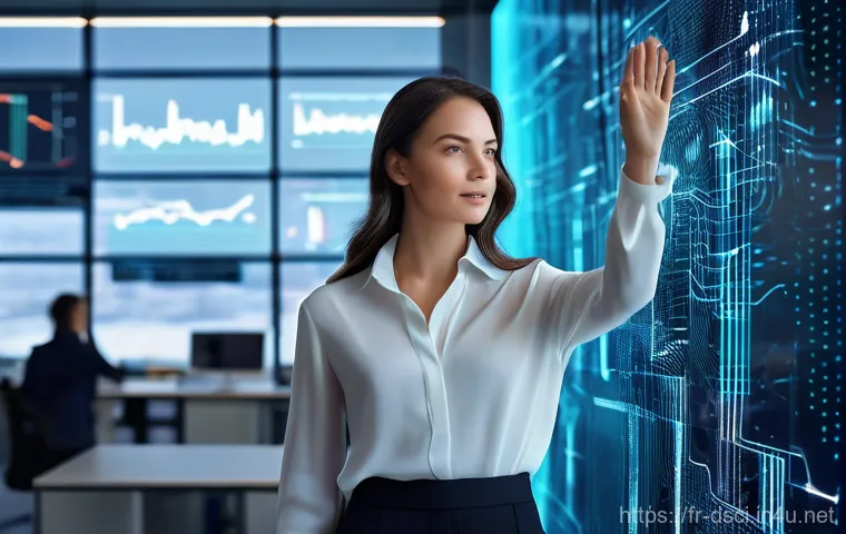 데이터과학과 SQL의 중요성 - **Prompt 1: The Clarity of Data Insights**
"A young, intelligent woman in her late 20s, dressed ...
