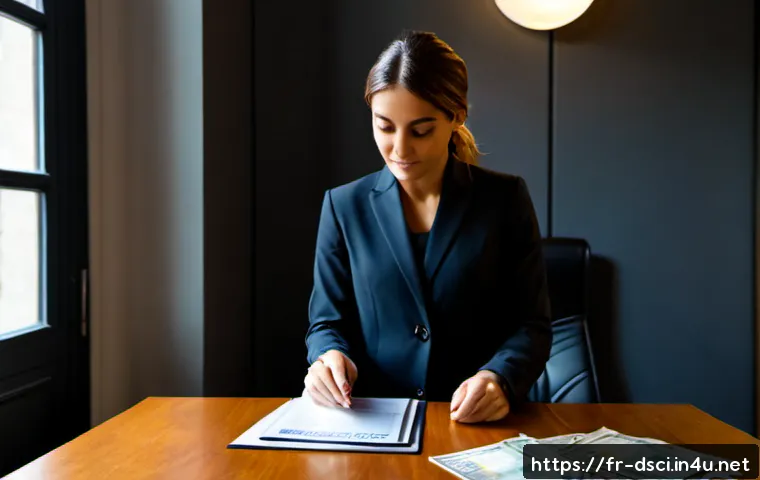 Home 17 데이터과학자 연봉 협상 팁 - Photorealistic French data scientist in a smart Paris office, calmly negotiating salary with a hirin...